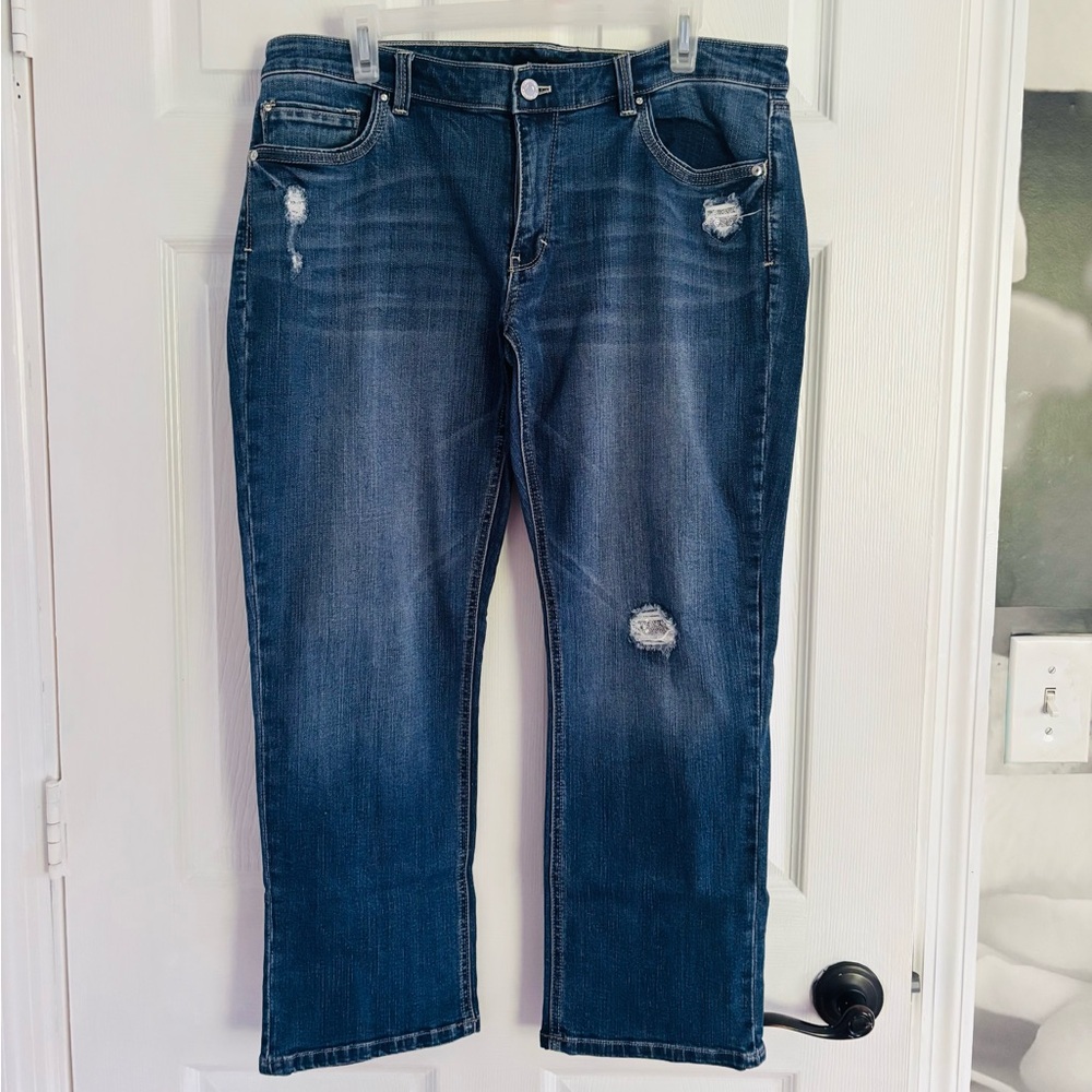 WHBM crop jeans